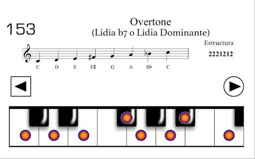 Escalas para Piano PRO. screenshot 8
