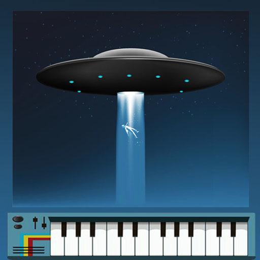 Alien UFO vs NASA Game أيقونة