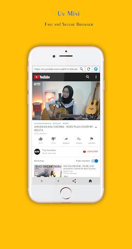 Uv Mini - Super Fast Browser screenshot 4