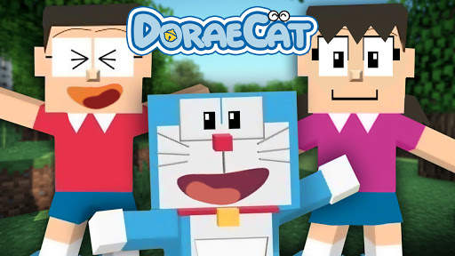 Doraecat Mod - The blue robot cat for Minecraft PE screenshot 3