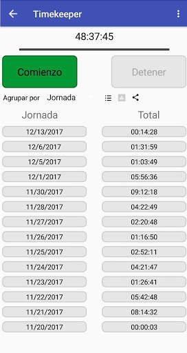 Cronometrador y seguimiento de proyectos screenshot 4