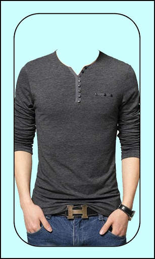Men T Shirt  Dress Photo Montage New screenshot 2