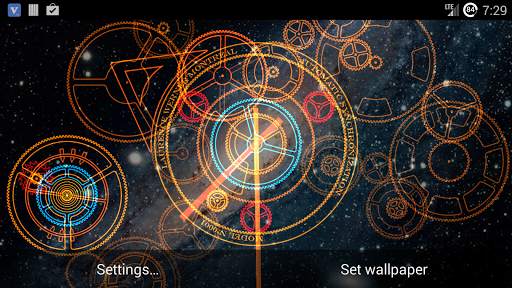 Hypno Clock Live Wallpaper screenshot 9