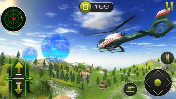 Emergency Helicopter Sim: Rettungshubschrauber-Spi screenshot 1