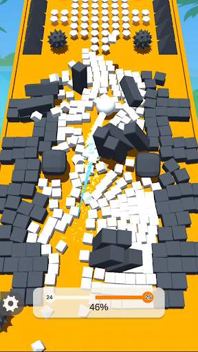 Color Ball Push 3D & Bump Game screenshot 4