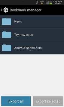 Bookmark Manager - Lite screenshot 4