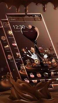 Chocolate Love Heart Launcher Theme screenshot 4
