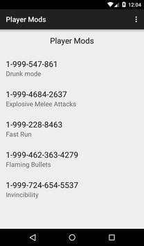 Cheats for GTA V PC screenshot 2