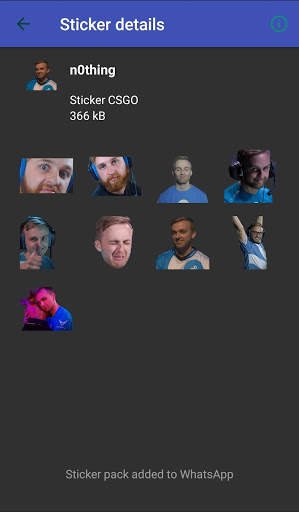 Players CSGO Stickers screenshot 5