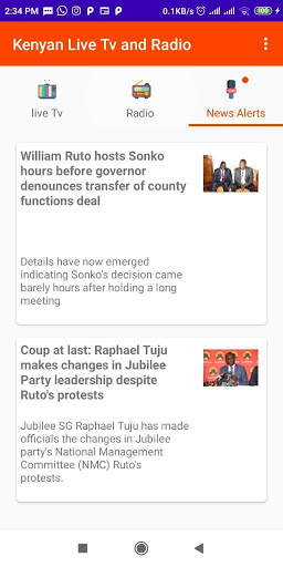 Kenyan Live Tv and Radio screenshot 6
