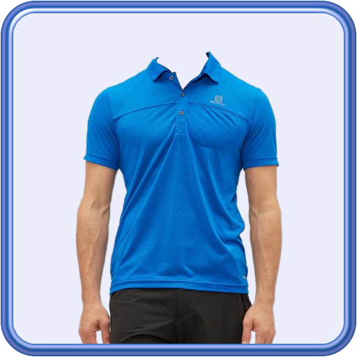Man T-Shirt Photo Suit icon