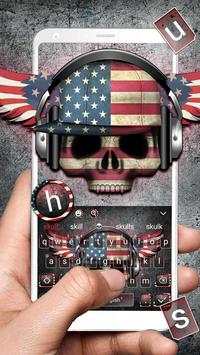 American Dj Skull Keyboard screenshot 1