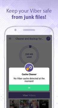 Cleaner and Backup for Viber screenshot 2