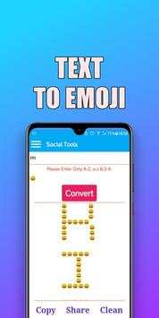 TOOLKIT | Repet text, text to emoji, status saver. screenshot 4