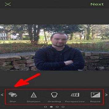 Editing Your Photos – TADAA App Test Advice screenshot 3