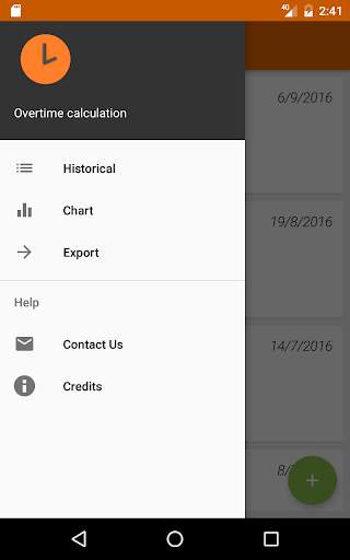 Overtime calculation 10 تصوير الشاشة