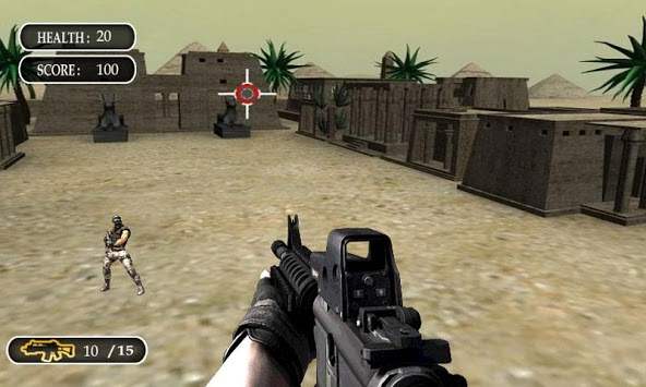 Sniper Desert Commando Shooter screenshot 3