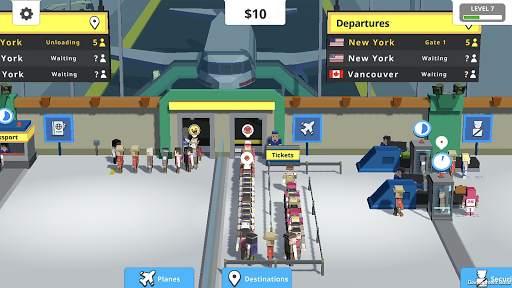 Idle Tap Airport скриншот 3