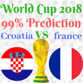 France vs Croatia 2018 Live Prediction 99% icon