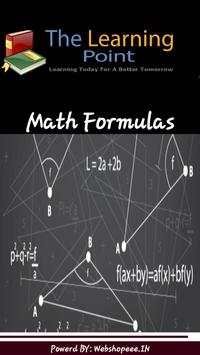 1 to 12th Math Formulas screenshot 1