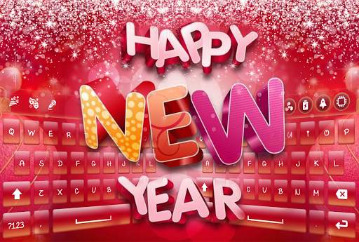 New Year Keyboard screenshot 1