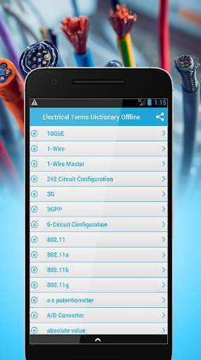 Electrical Dictionary Offline screenshot 2