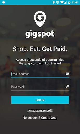 GigSpot screenshot 1
