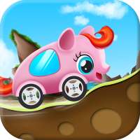 Unicorn Racing Cars Animals Vroom