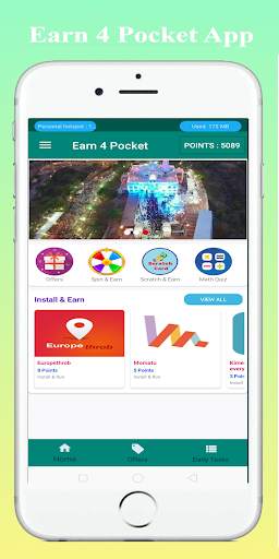Earn 4 Pocket : Earn Cash & Mobile Recharge screenshot 1