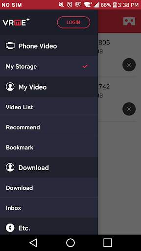 VRME PLUS 3D VR PLAYER screenshot 3
