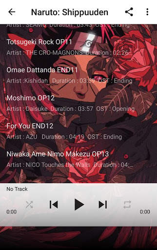 Anime Music OP/ED screenshot 3