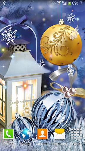 Christmas Balls Live Wallpaper screenshot 1