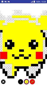 Color by Number Pokemon Pixel Art screenshot 7