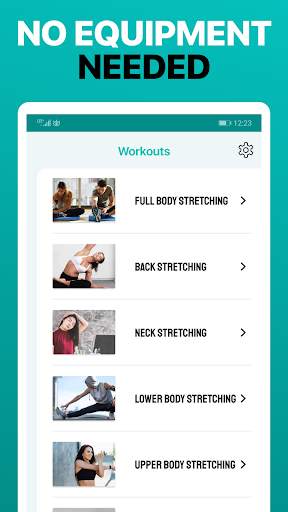 Étirements et souplesse Fitness Coach screenshot 3