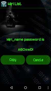 WIFI password simulated screenshot 3