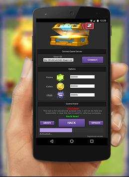 Cheats for Clash Royale Prank screenshot 1
