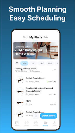 JEFIT Gym Workout Plan Tracker screenshot 5