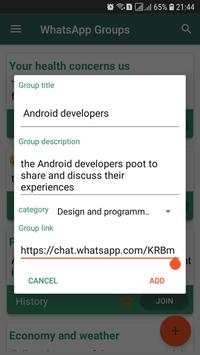 WhatsApp group links screenshot 2