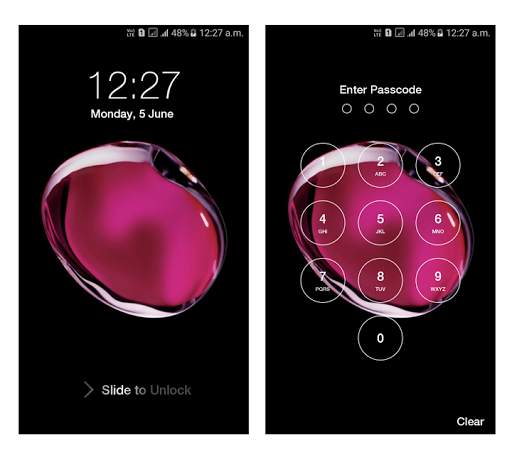 iOS 10 Lock Screen screenshot 6
