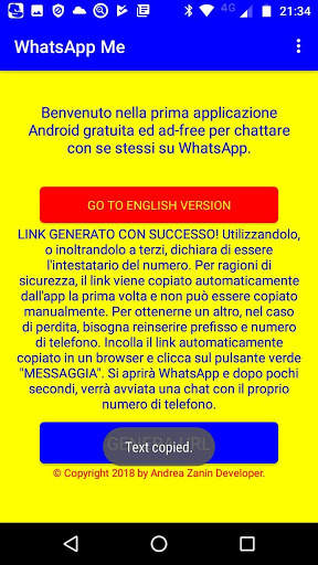 [Vecchia Versione] MessageME On WA screenshot 3