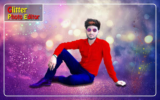 Glitter Camera Blur Maker - ds screenshot 1