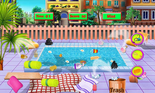 Spa Salon Cleanup Simulator: Pool & Bath Cleaning screenshot 1