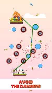 Rope Puzzle: Stickman Rescue screenshot 4