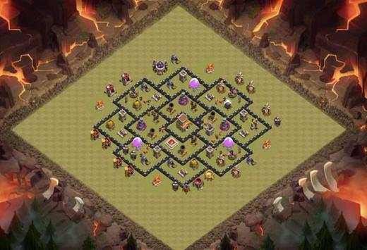 Best Maps COC TH 8 screenshot 2