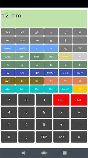 CONVERCAL - Calculadora - Conversão screenshot 4