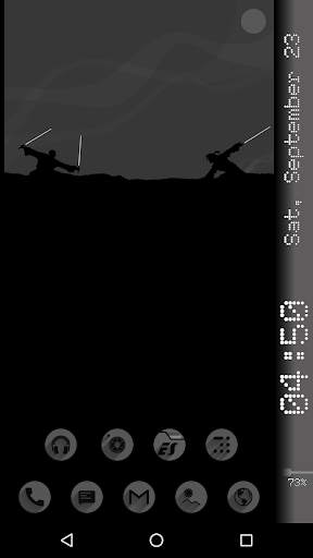 Samurai KLWP screenshot 1