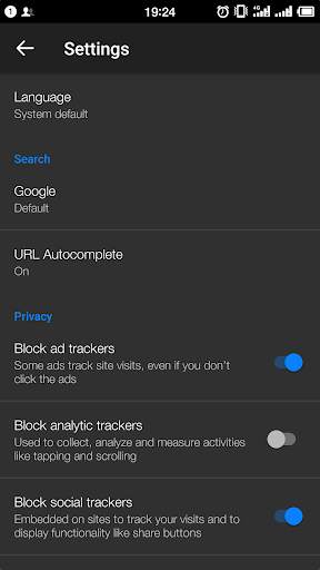 Private Browser - Smart Browser, Privacy Browser screenshot 5