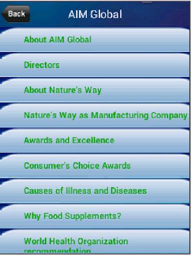 AIM Global Presentation App 2 تصوير الشاشة