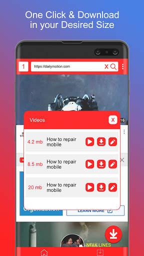All Video Downloader: Download screenshot 1