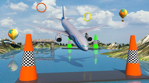 Take off Airplane Pilot Race F screenshot 5